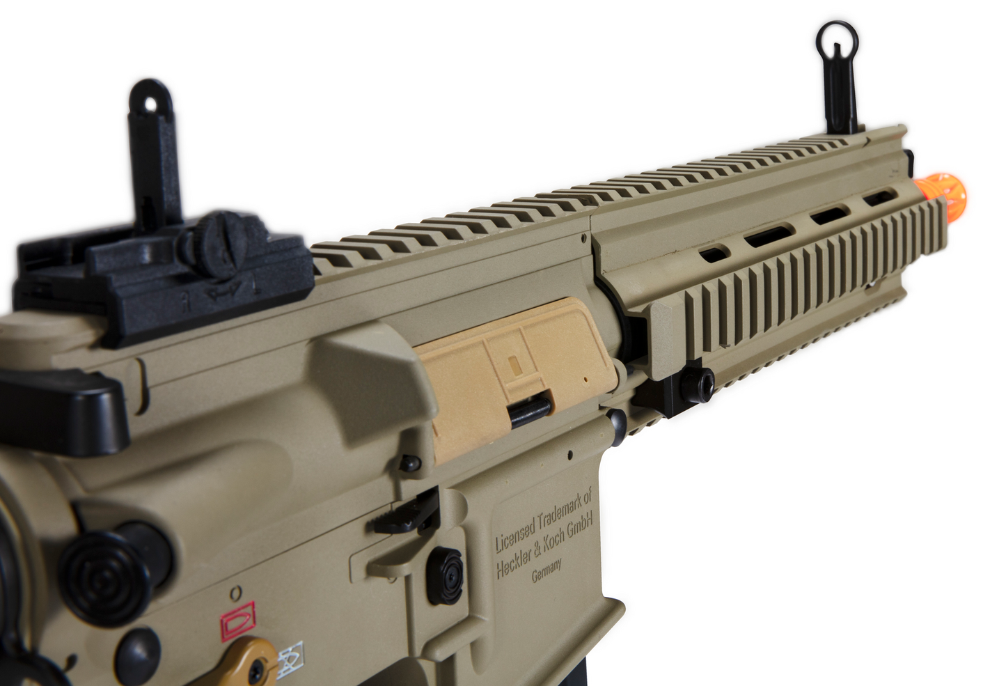 H&K 416 A5 Competition 6mm Airsoft AEG Rifle, Tan