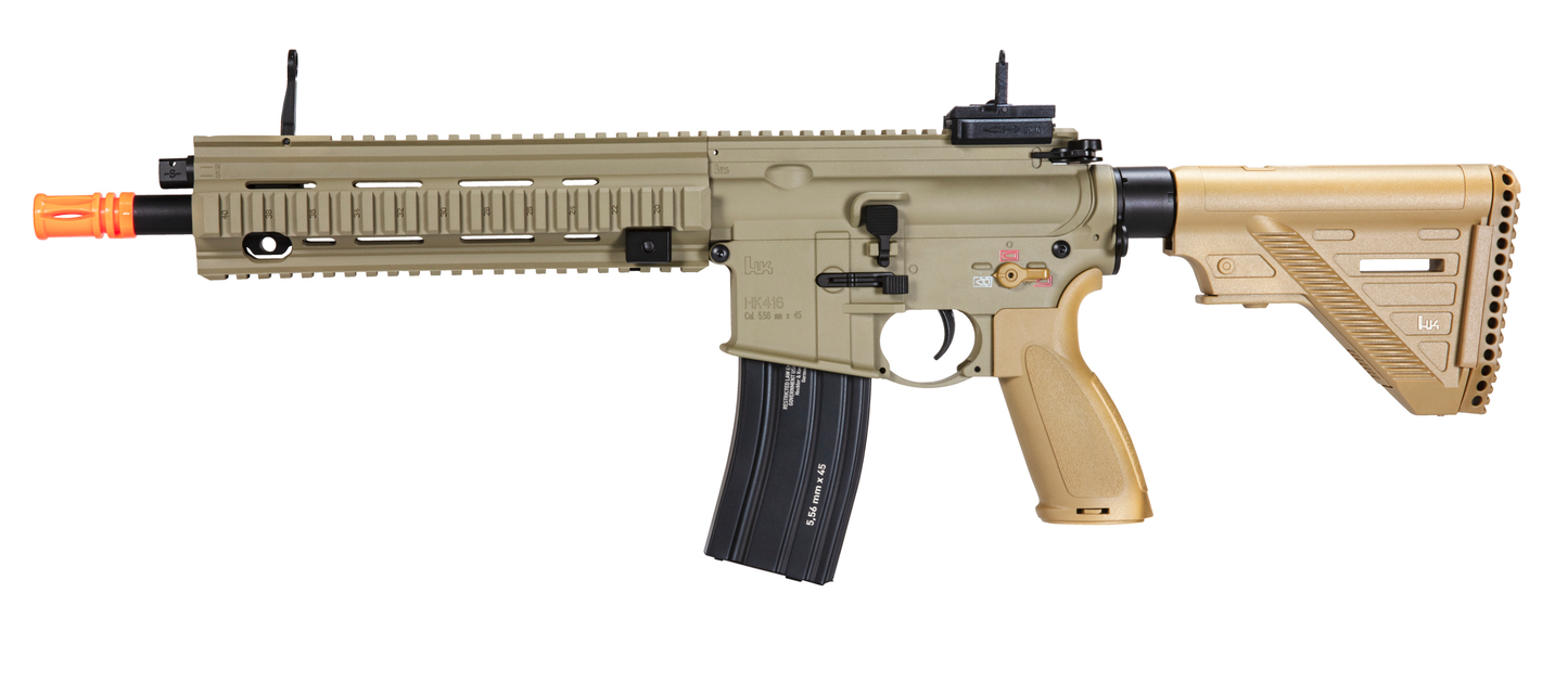 H&K 416 A5 Competition 6mm Airsoft AEG Rifle, Tan