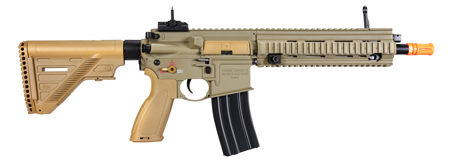 H&K 416 A5 Competition 6mm Airsoft AEG Rifle, Tan