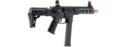 Lancer Tactical Gen 2 9mm Battle X CQB Carbine Airsoft AEG (Color: Black)