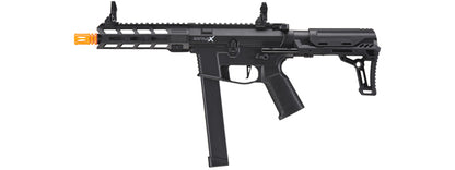 Lancer Tactical Gen 2 9mm Battle X CQB Carbine Airsoft AEG (Color: Black)