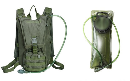 3L Tactical Hydration Pack with Pouch