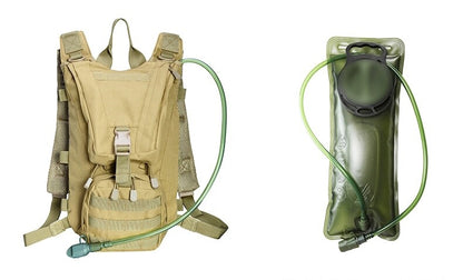 3L Tactical Hydration Pack with Pouch