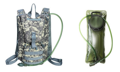 3L Tactical Hydration Pack with Pouch