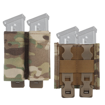 Double Stack Pistol Magazine Pouch-1 or 2 Magazines