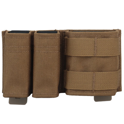 Tactifans 5.56 9mm 1+2 Side BY Side Shorty Magazine Pouch